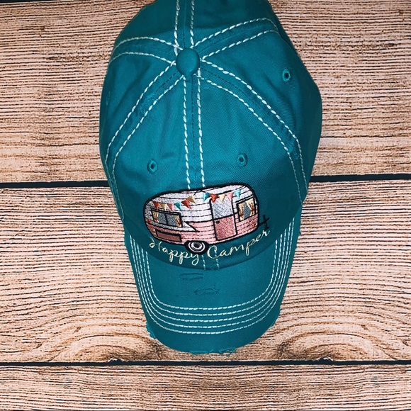 Happy Camper Hat - Picture 2 of 2